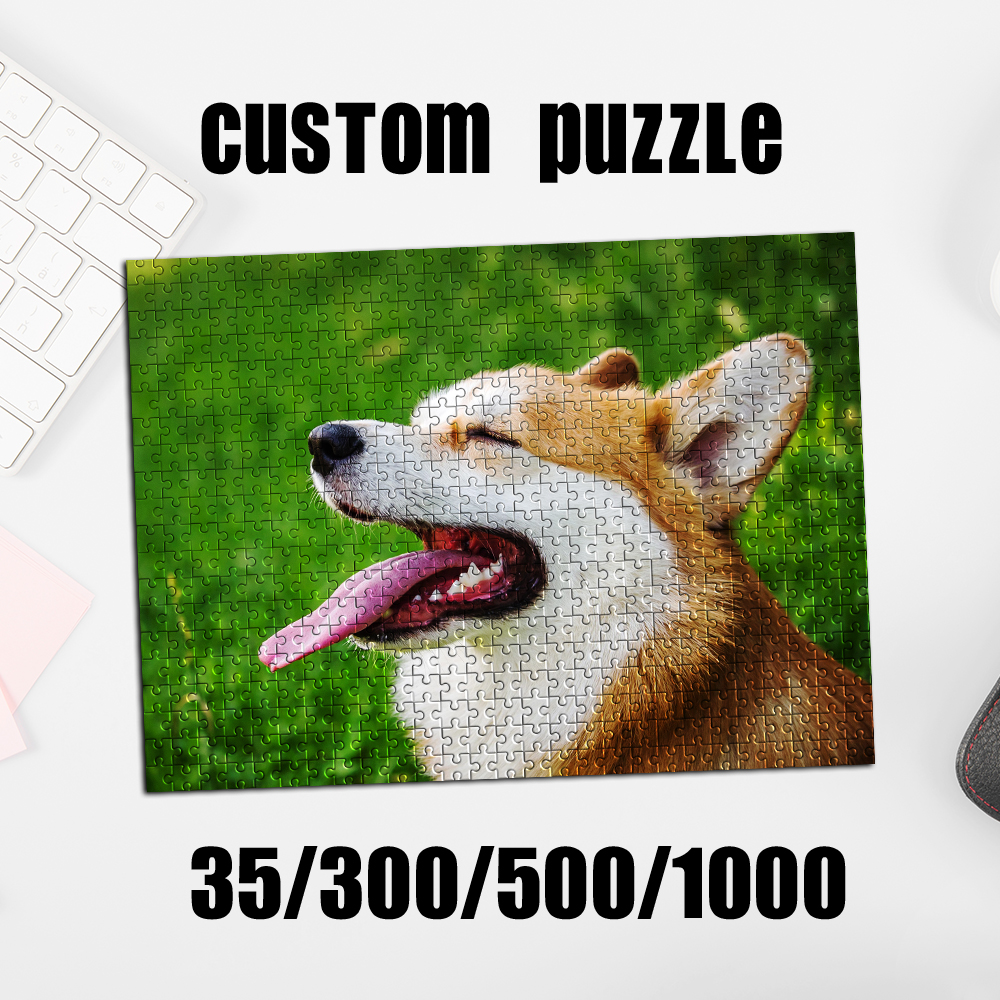 Woodworking Hobby - 35/300/500/1000pcs Personalized Custom Photo Puzzle scenery