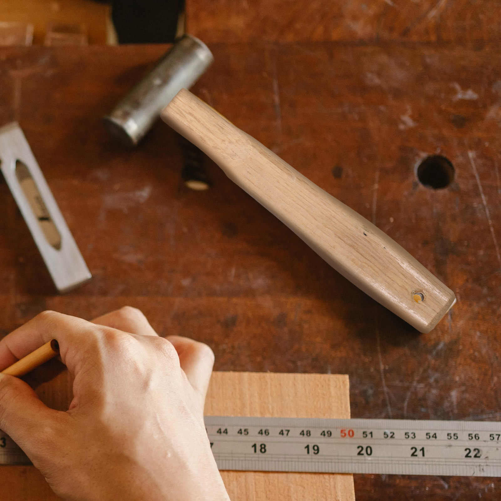 Woodworking Terms - Wooden Hammer Handle Replacement for Axe