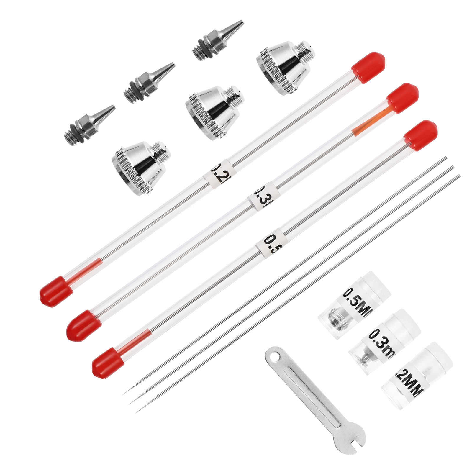 Woodworking Kit - 1Set Airbrush Accessories Kit Stainless Steel