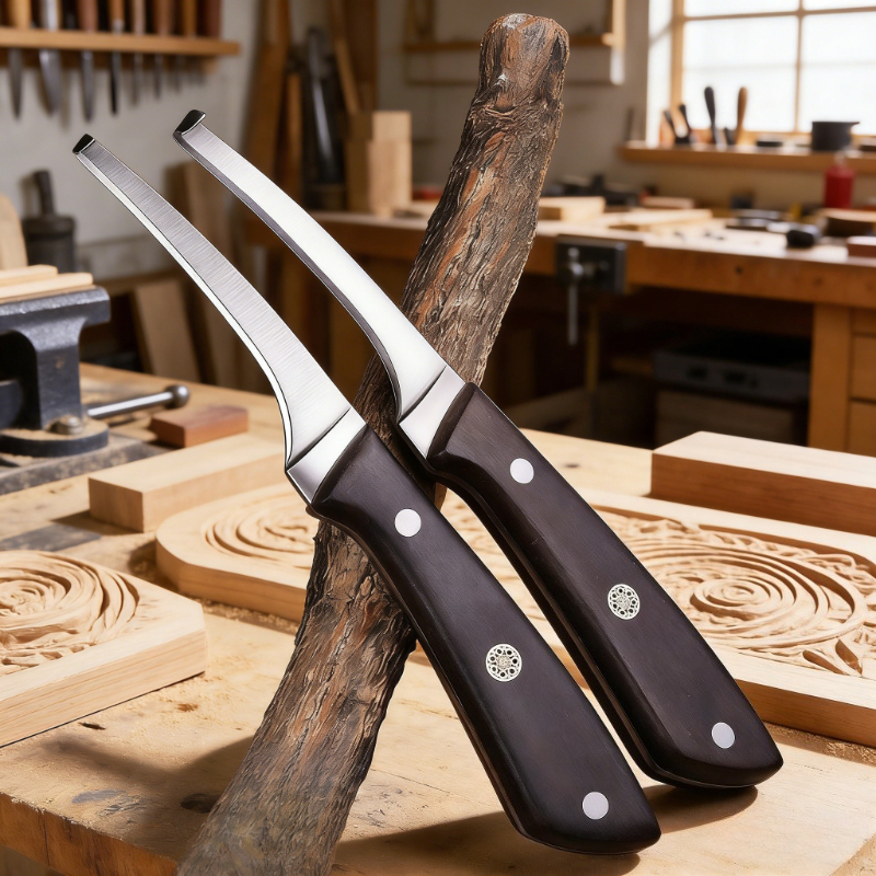 Woodworking Manufacturing - High Hardness Stainless Steel Hook Knife