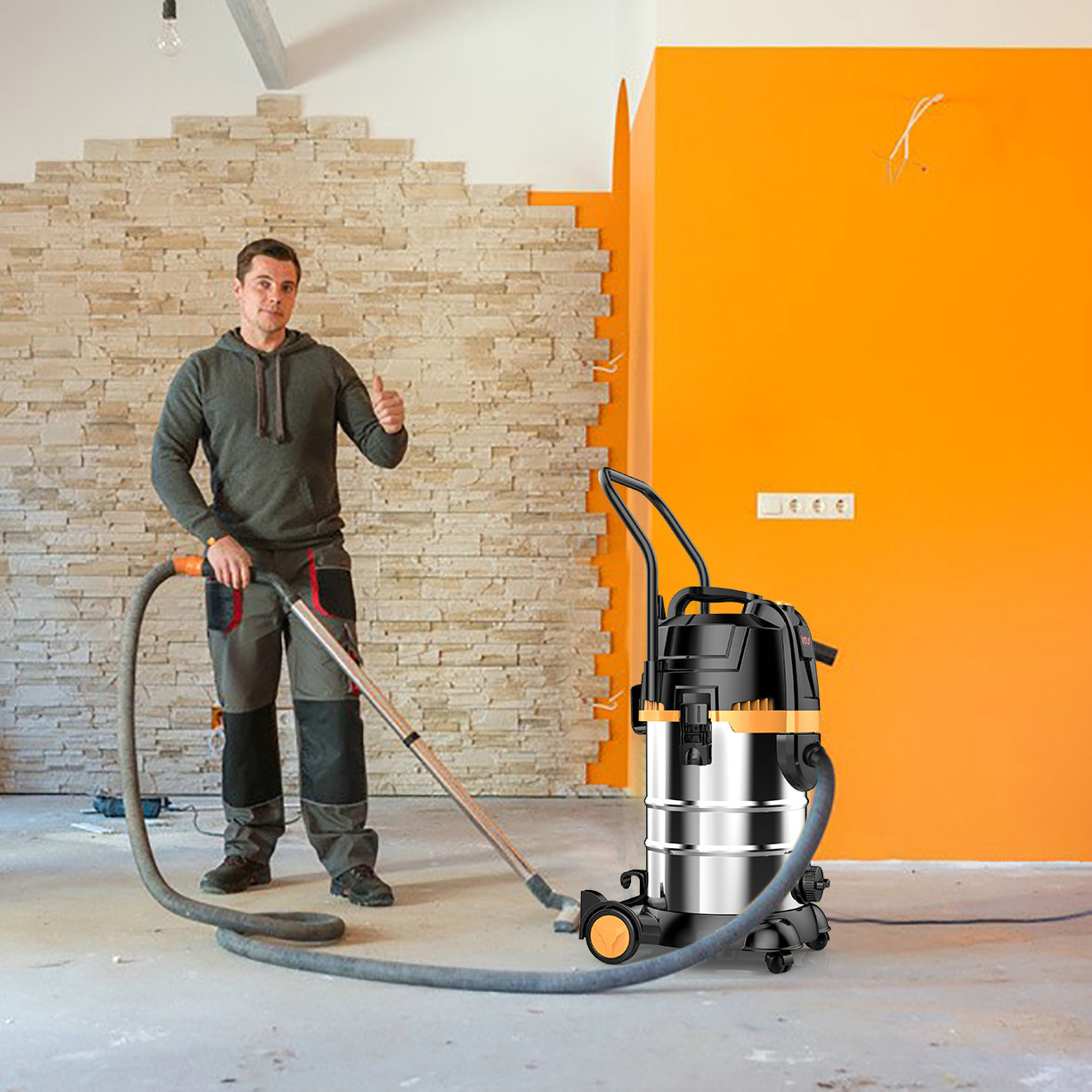 Woodworking Dust Collection - High Suction Wet And Dry Commercial
