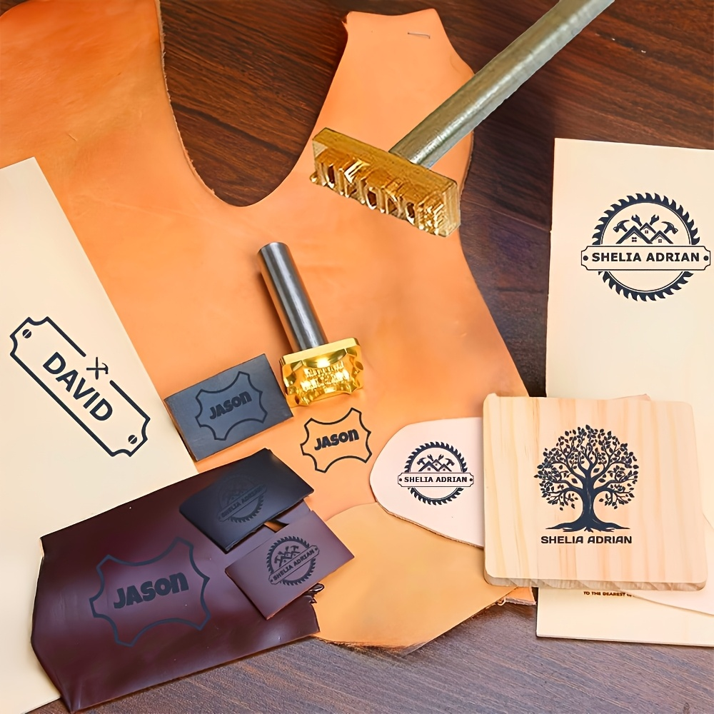 Woodworking Logo Design Free - M8 Custom Branding Iron Stamp Personalized