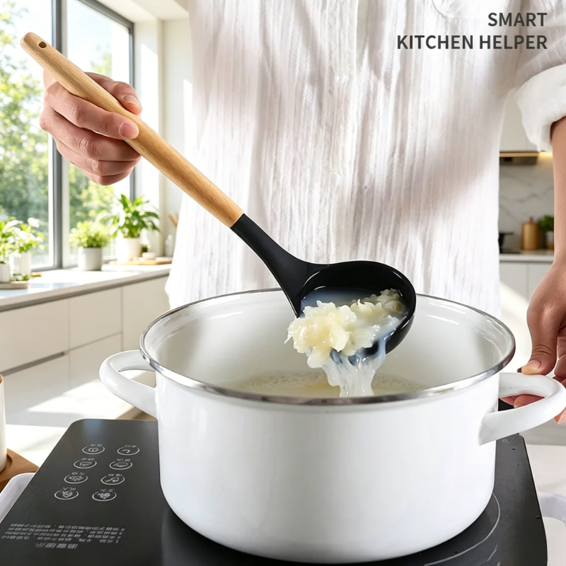 Black Silicone Kitchen Tools 1 - Woodworking Kit incelemesi ve fiyatı