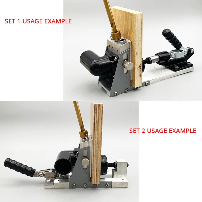 Pocket Hole Drill Guide Jig Ki - Woodworking Dust Collection incelemesi ve fiyatı