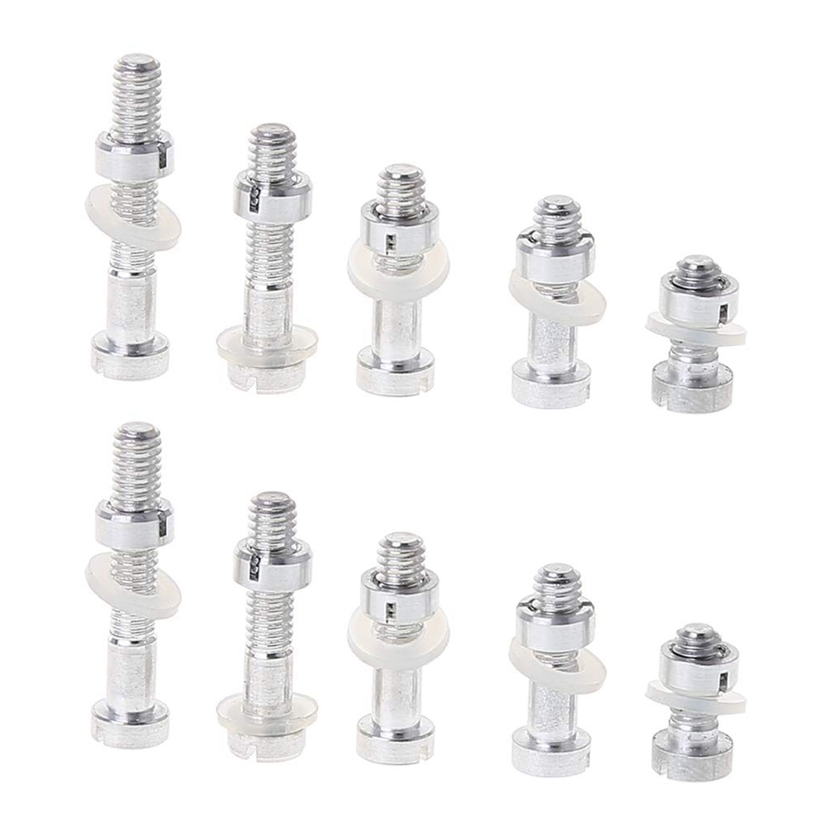 T24C 10Pcs M2.5 Screws Bolt Nu - Turning Gouge Set incelemesi ve fiyatı