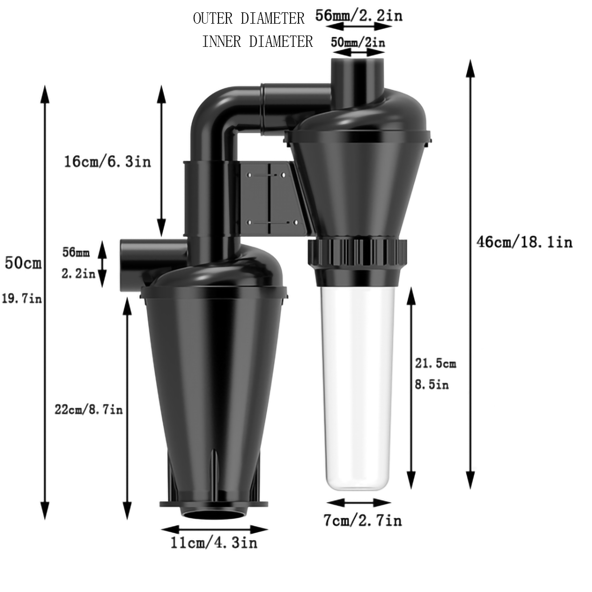 Double Filtration - Cyclone Du - Woodworking Dust Collection incelemesi ve fiyatı