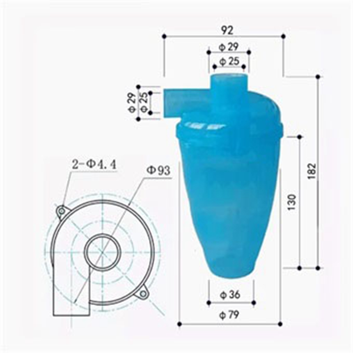 Dust Collector Cyclone Mini Sm - Woodworking Dust Collection incelemesi ve fiyatı