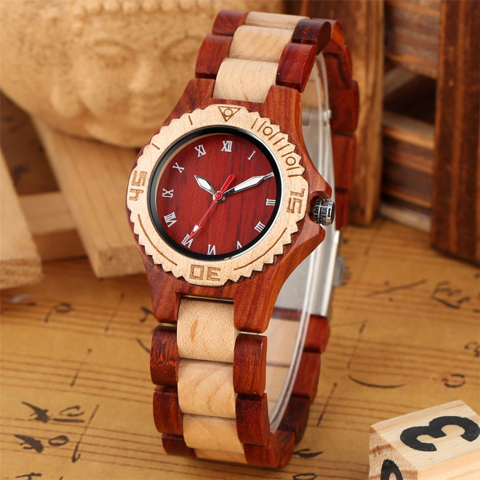 Bracelet Wood Lady Watch Quart - Woodworking Women incelemesi ve fiyatı
