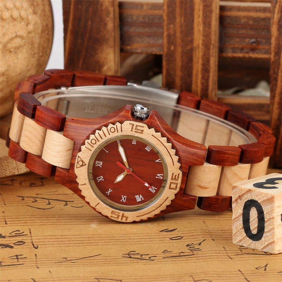 Bracelet Wood Lady Watch Quart - Woodworking Women incelemesi ve fiyatı