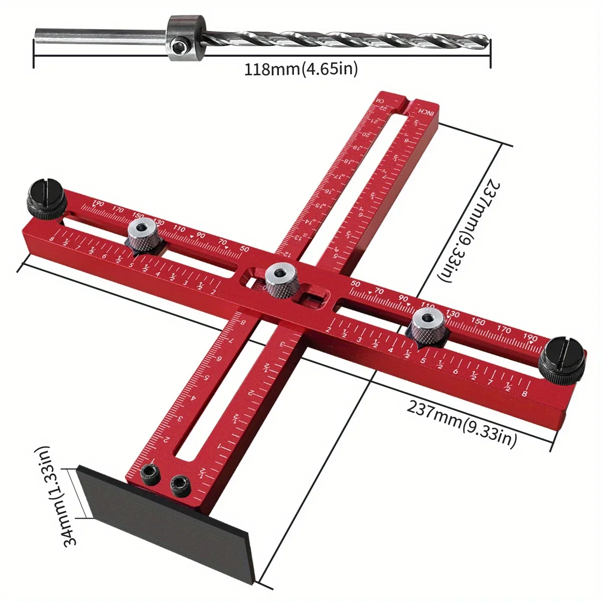 Cabinet Hardware Jig Aluminum  - Woodworking Design Software incelemesi ve fiyatı