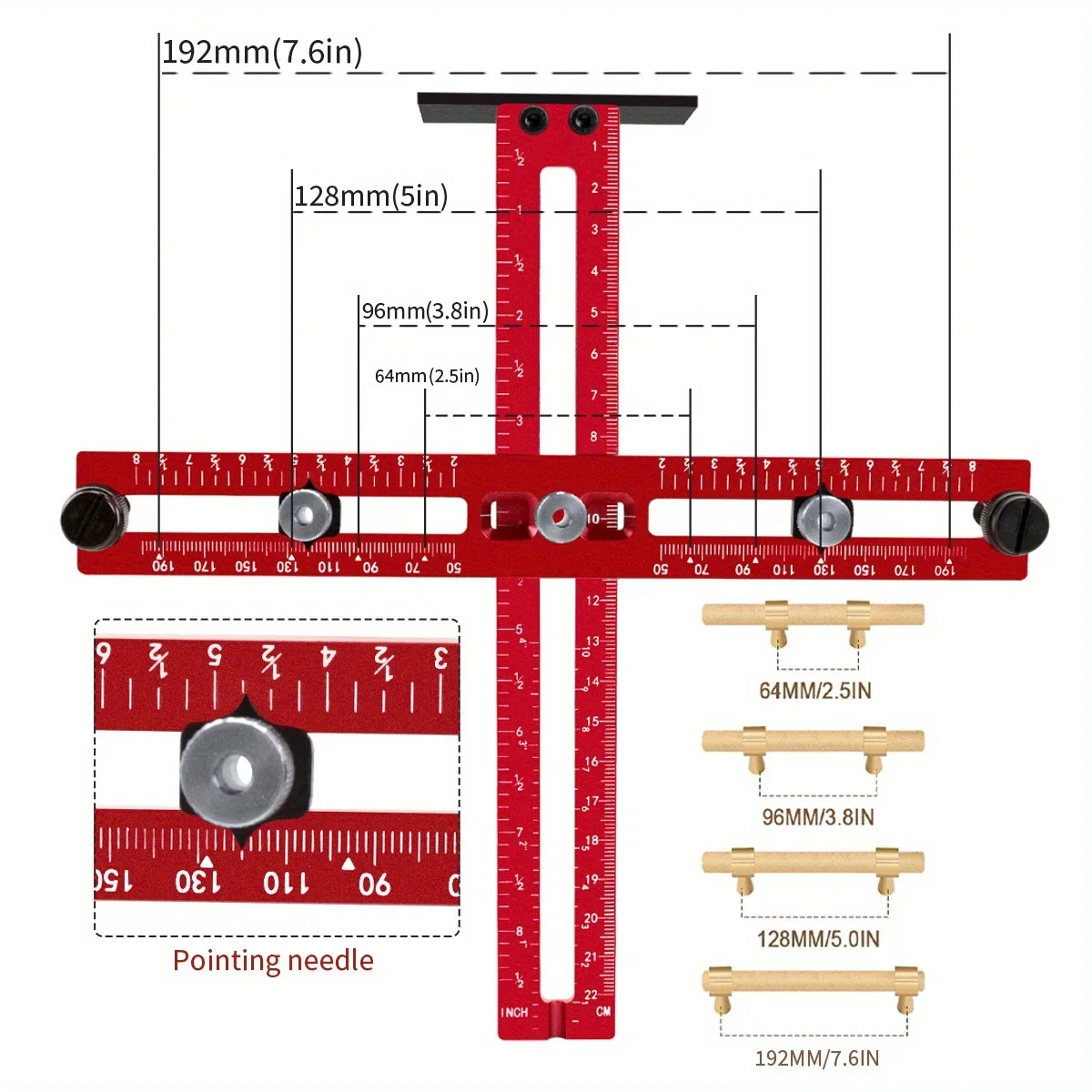 Cabinet Hardware Jig Aluminum  - Woodworking Design Software incelemesi ve fiyatı