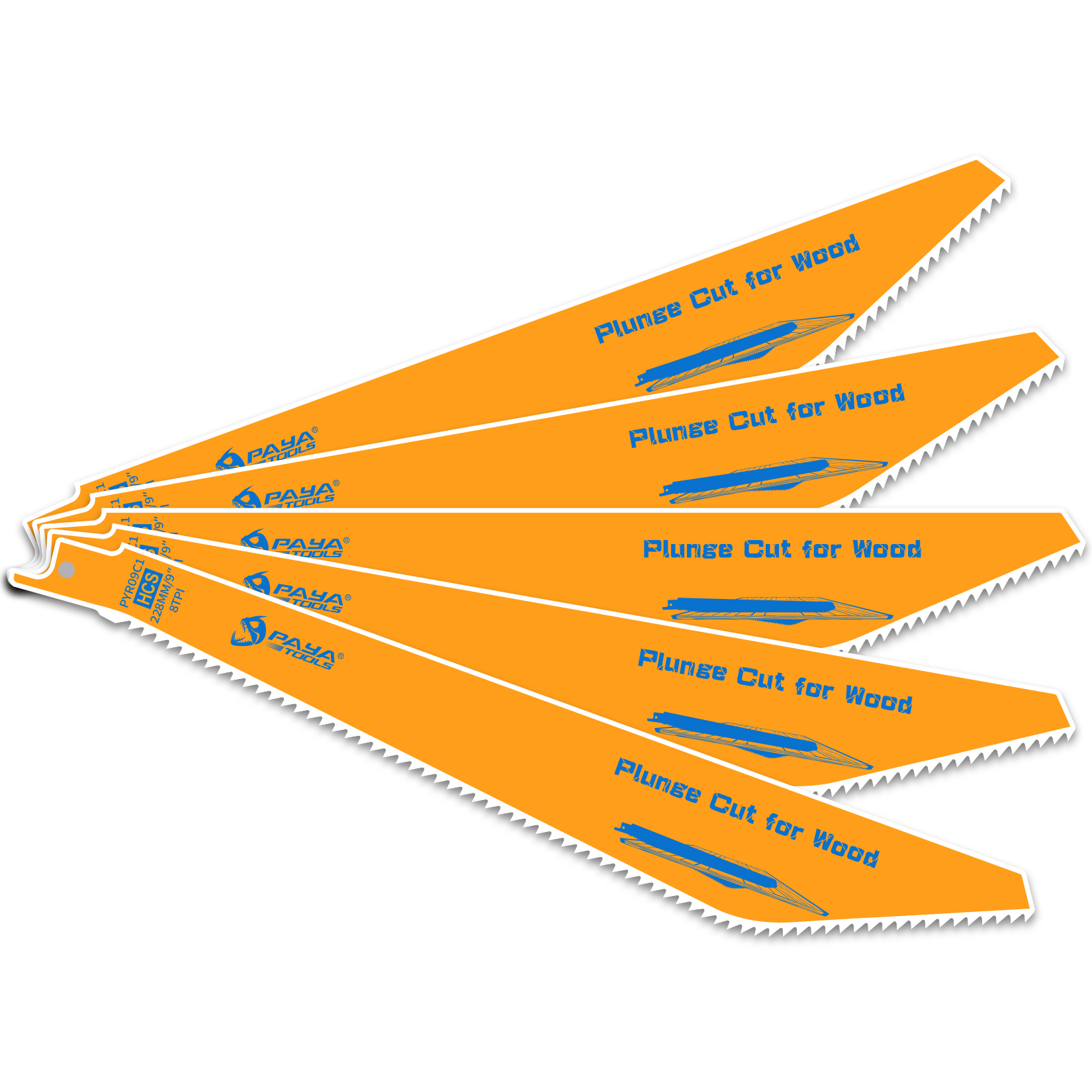 PAYA 5-PACK 9 Inch 8TPI Recipr - Woodworking Equipment incelemesi ve fiyatı