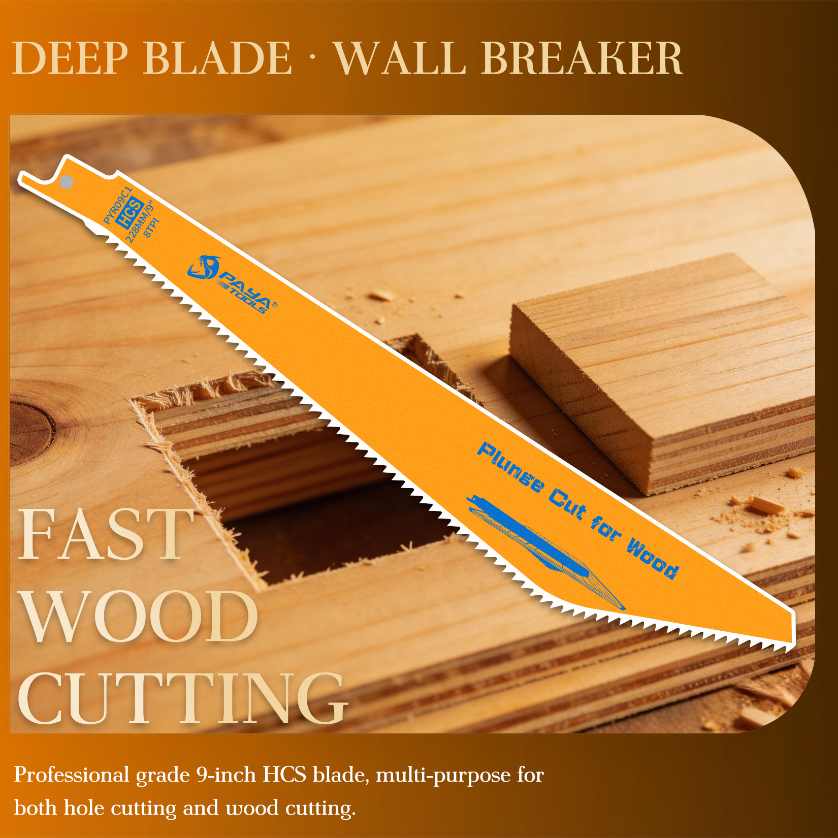 PAYA 5-PACK 9 Inch 8TPI Recipr - Woodworking Equipment incelemesi ve fiyatı