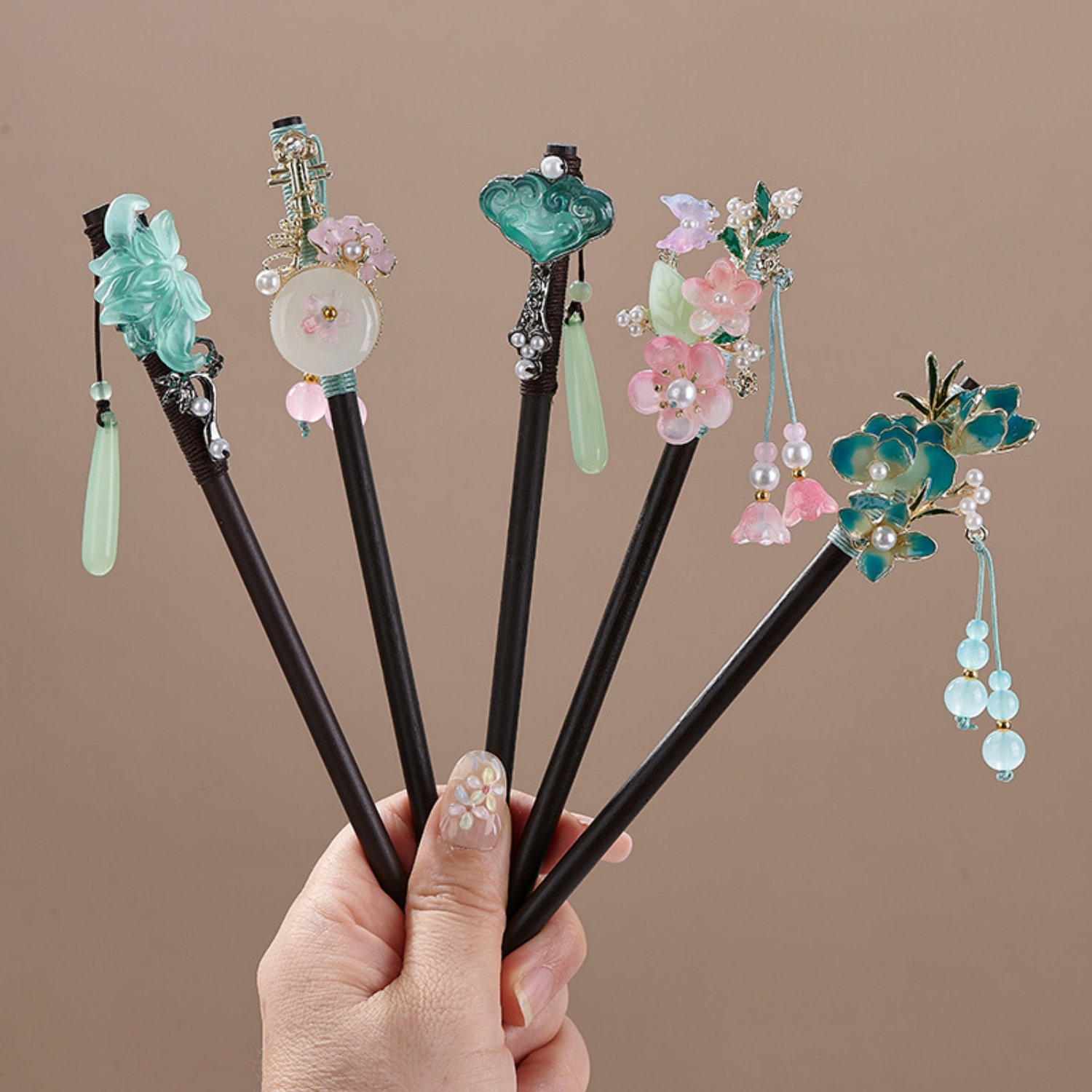 Vintage Flower Hairpin For Wom - Woodworking Women incelemesi ve fiyatı