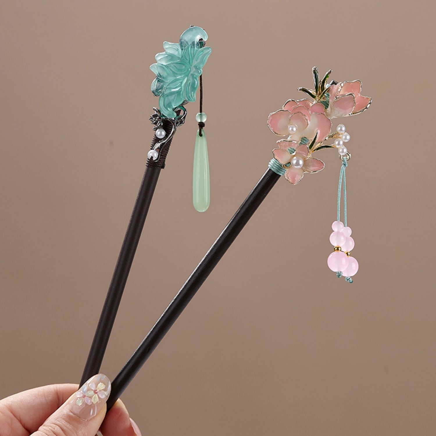 Vintage Flower Hairpin For Wom - Woodworking Women incelemesi ve fiyatı