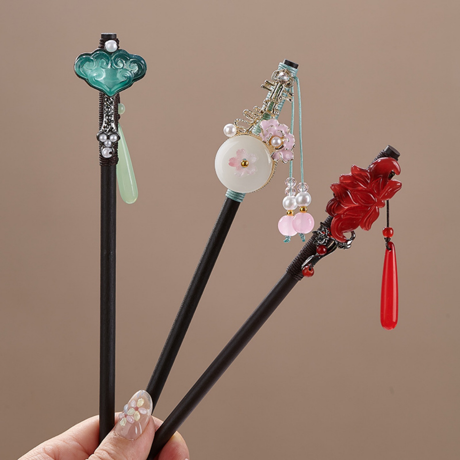 Vintage Flower Hairpin For Wom - Woodworking Women incelemesi ve fiyatı