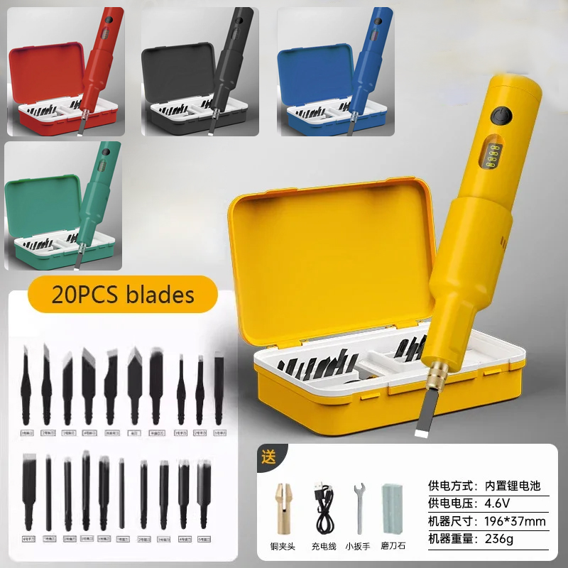 20PCS Blade Electric Engraving - Woodworking Manufacturing incelemesi ve fiyatı