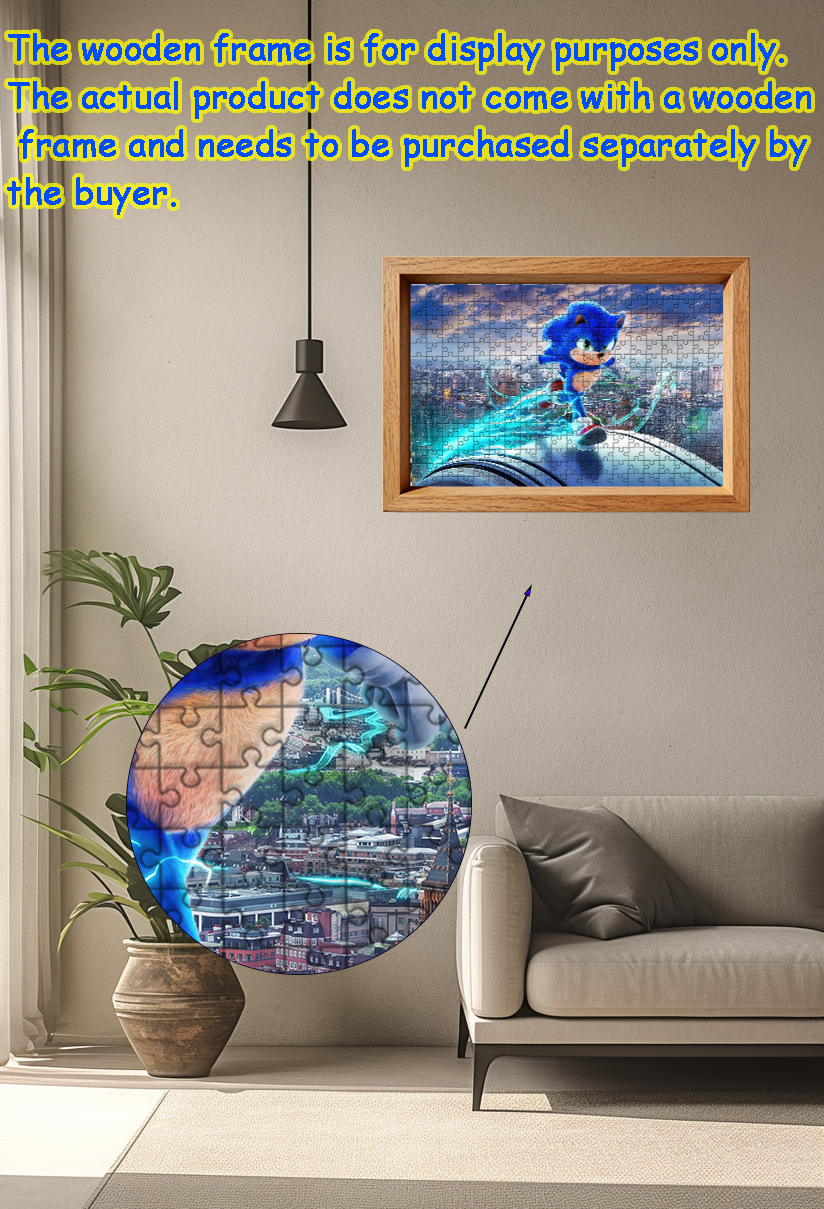 Sonic the Hedgehog Jigsaw Puzz - Woodworking Hobby incelemesi ve fiyatı