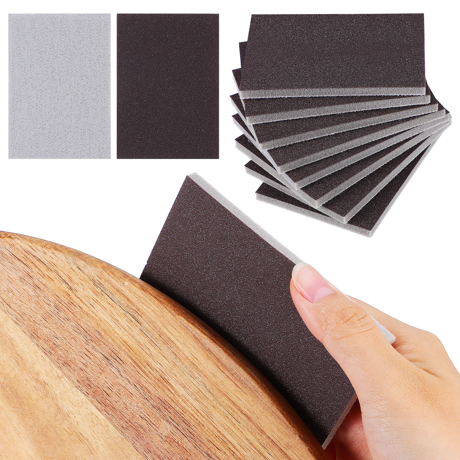 Sponge Sanding Pads 20pcs 500- - Furniture And Woodworking incelemesi ve fiyatı