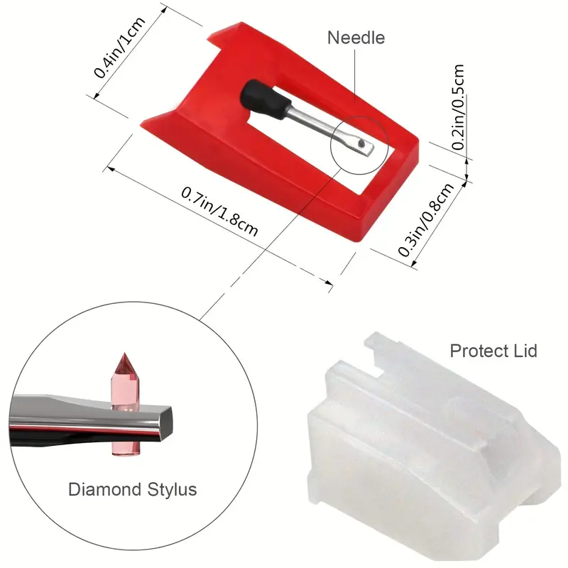 6PCS Record Player Needles rub - Turning Gouge Set incelemesi ve fiyatı