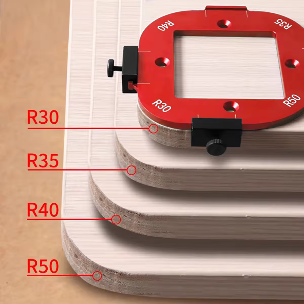 2Pcs Aluminum Alloy Radius Jig - Woodworking Design Software incelemesi ve fiyatı