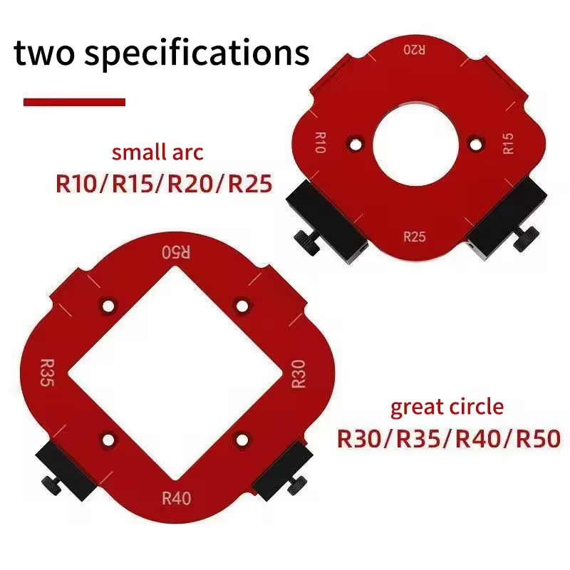 2Pcs Aluminum Alloy Radius Jig - Woodworking Design Software incelemesi ve fiyatı