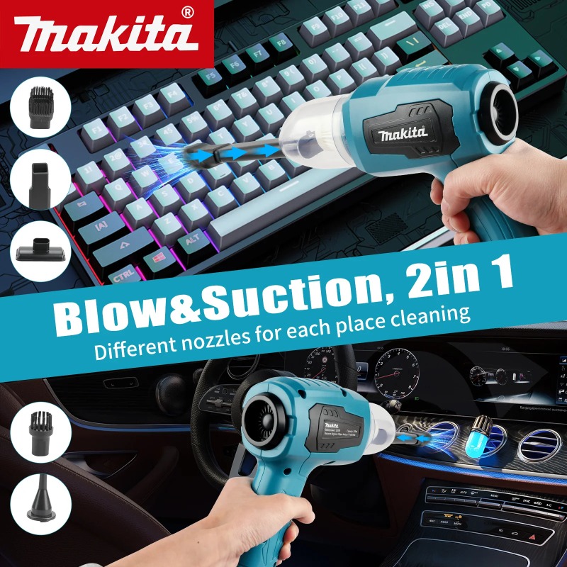 Makita 18v Cordless Mini Car V - Woodworking Dust Collection incelemesi ve fiyatı