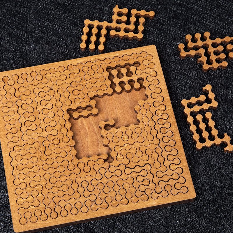 Impossible Wooden Puzzle IQ Pu - Woodworking Hobby incelemesi ve fiyatı