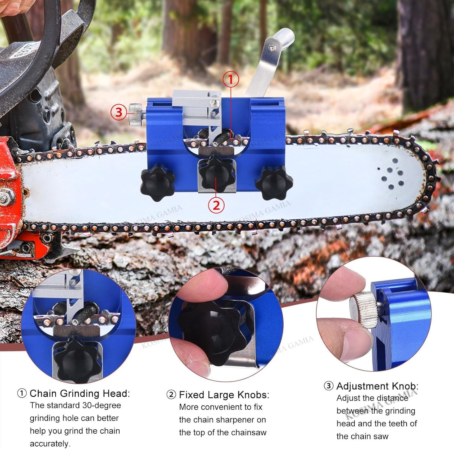 Portable Manual Chain Saw Blad - Woodworking Manufacturing incelemesi ve fiyatı
