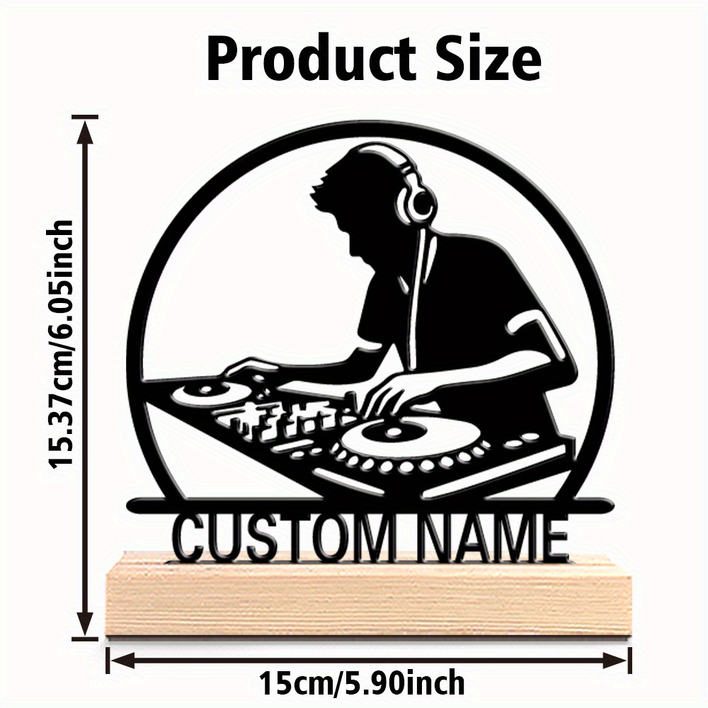 Personalized DJ Statue with Cu - Turning Gouge Set incelemesi ve fiyatı
