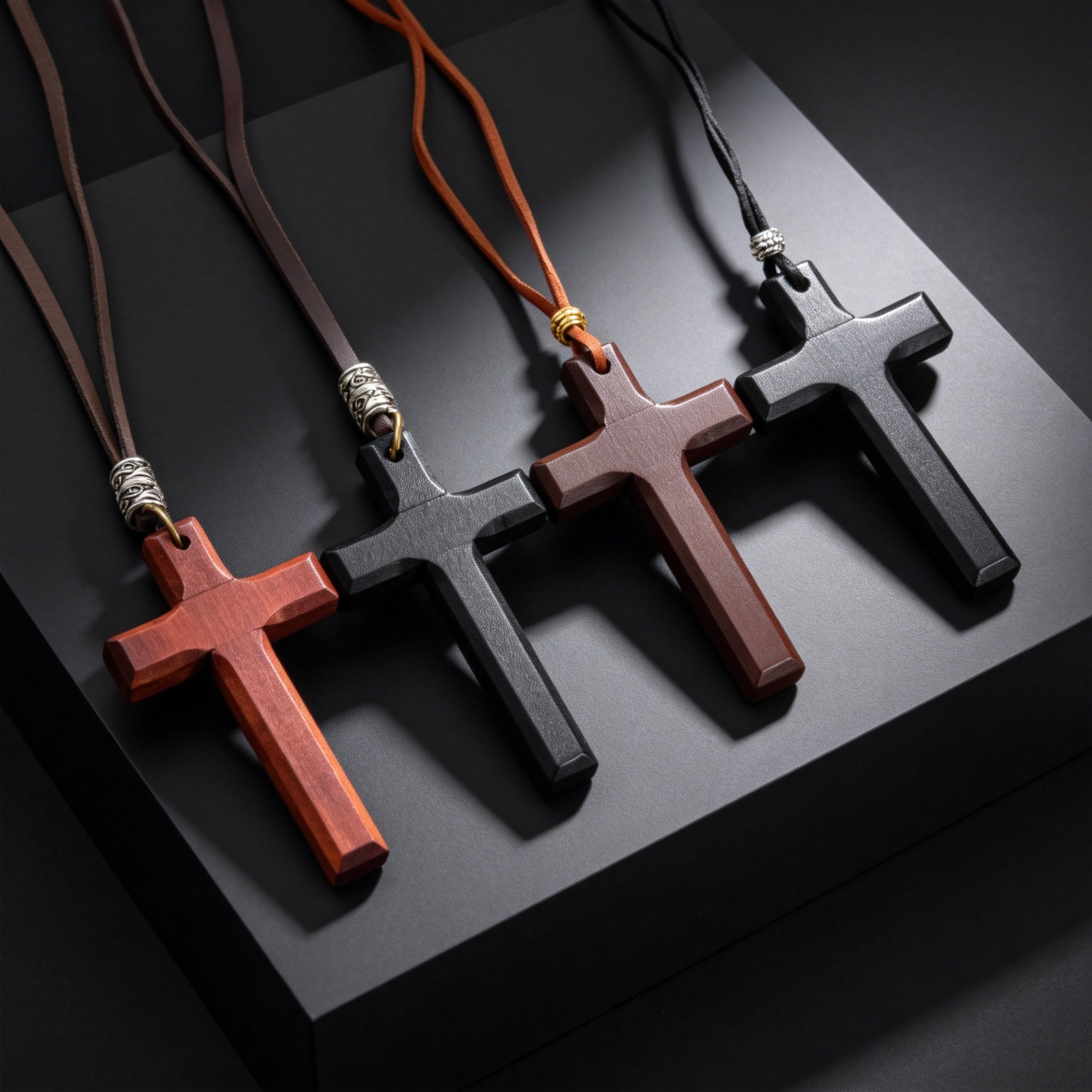 Wooden Cross Necklace for Men  - Woodworking Nc incelemesi ve fiyatı