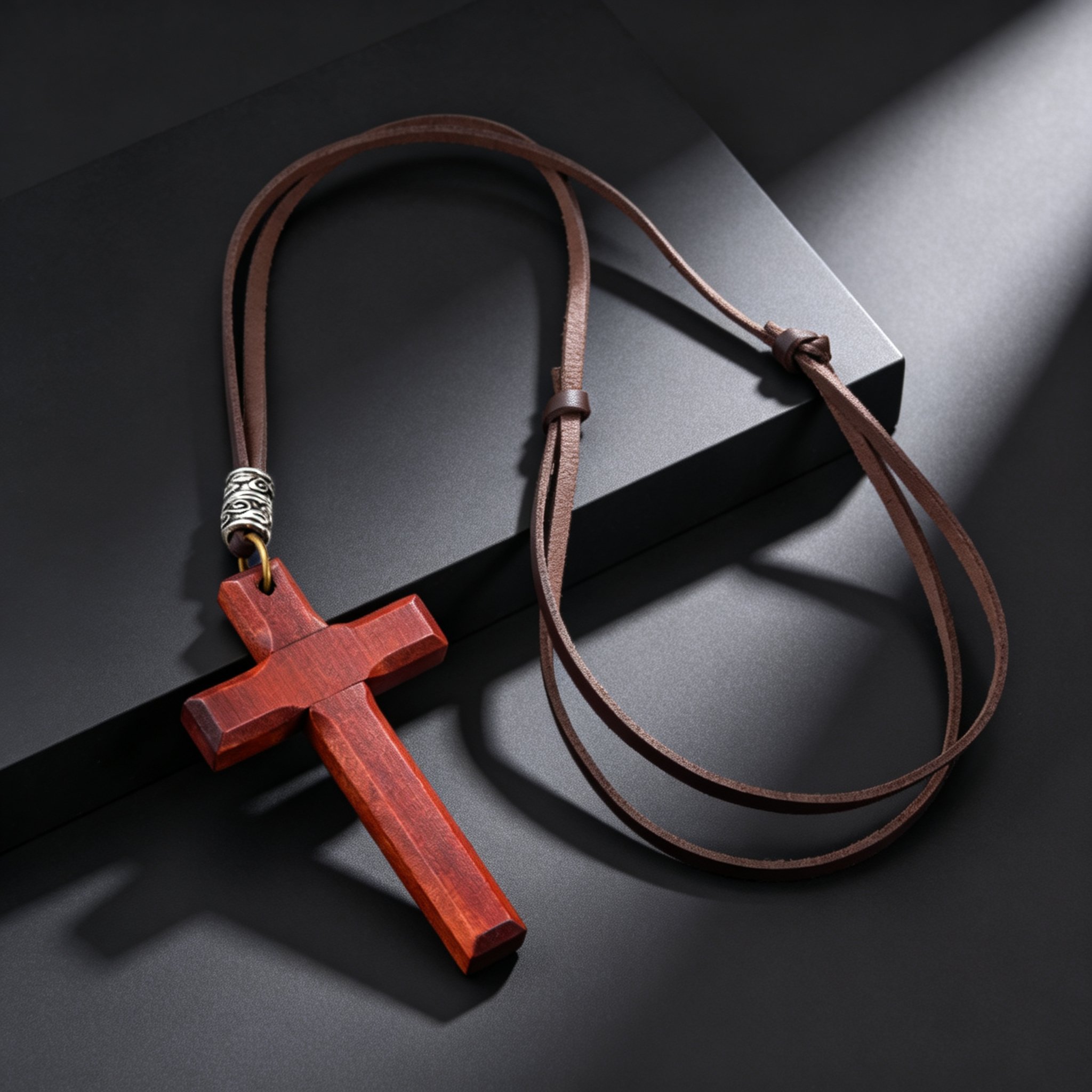 Wooden Cross Necklace for Men  - Woodworking Nc incelemesi ve fiyatı