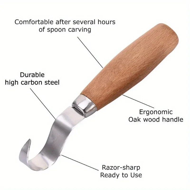 Wood Carving Knife Chisel Hook - Woodworking Manufacturing incelemesi ve fiyatı