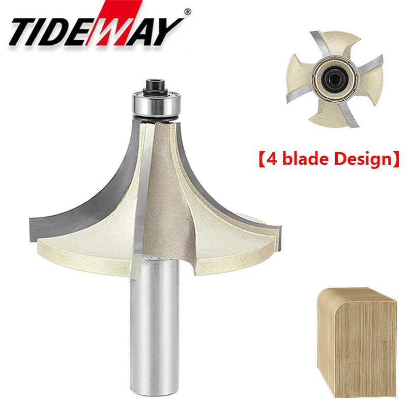 Tideway 4 Blades Round Corner  - Woodworking Nc incelemesi ve fiyatı
