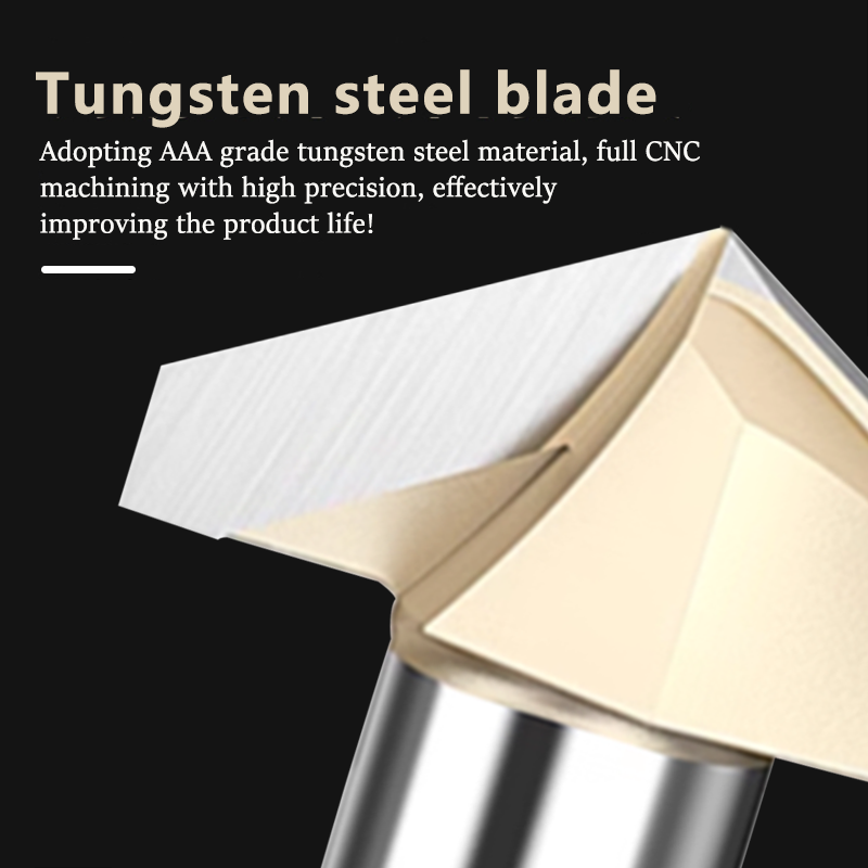 120 150 Degree V Bit 1/2 Shank - Woodworking Nc incelemesi ve fiyatı