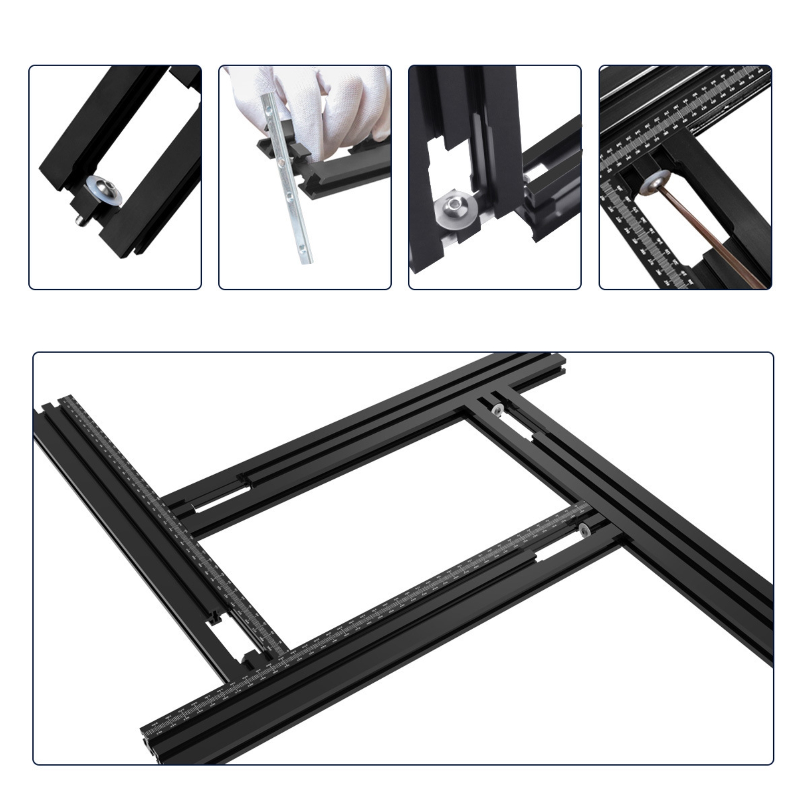 Routing Guide Tracks Metal Cut - Woodworking Kit incelemesi ve fiyatı