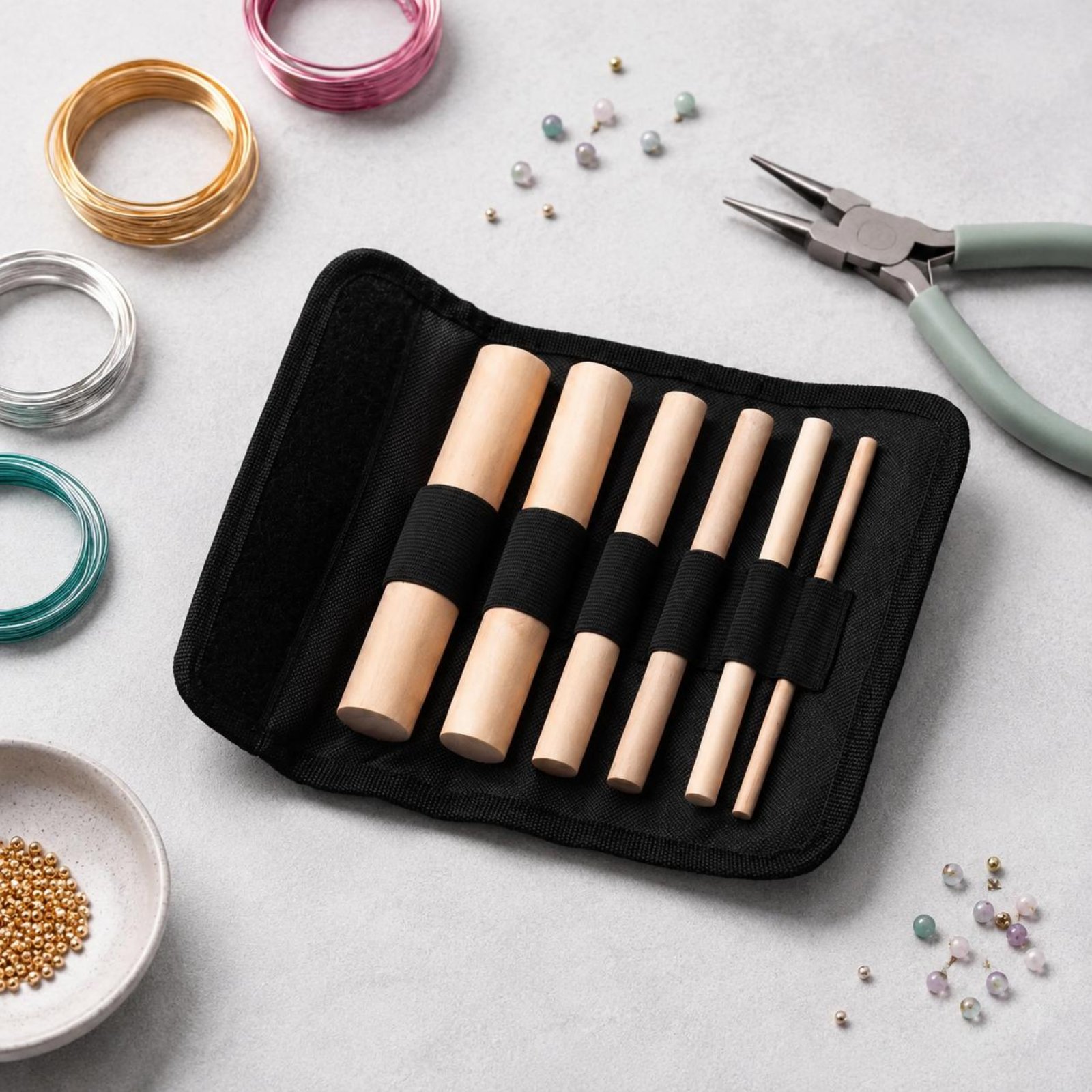 6 Pieces Wire Wrapping Mandrel - Woodworking Kit incelemesi ve fiyatı