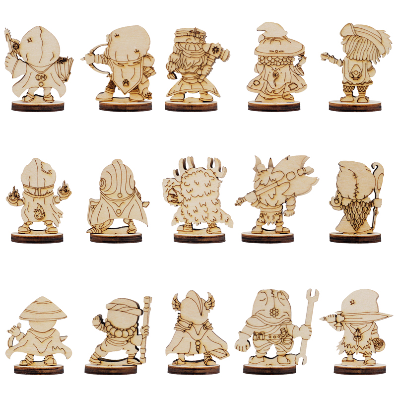 DND Fantasy Miniatures 14 Cute - Woodworking Jobs incelemesi ve fiyatı