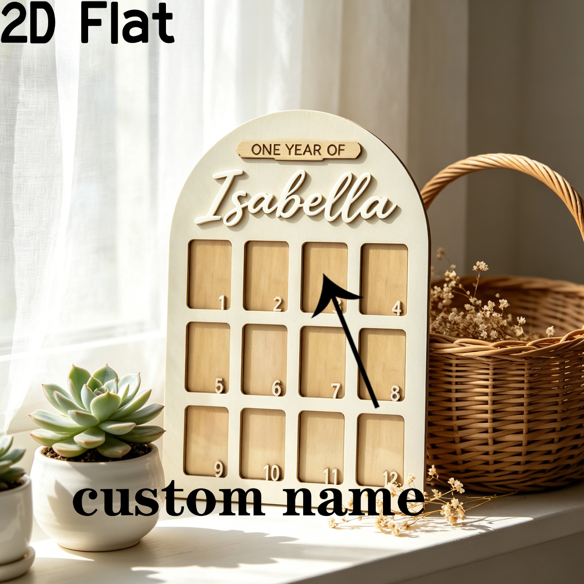 1Pc Custom Photo Record Board  - Woodworking Jobs incelemesi ve fiyatı