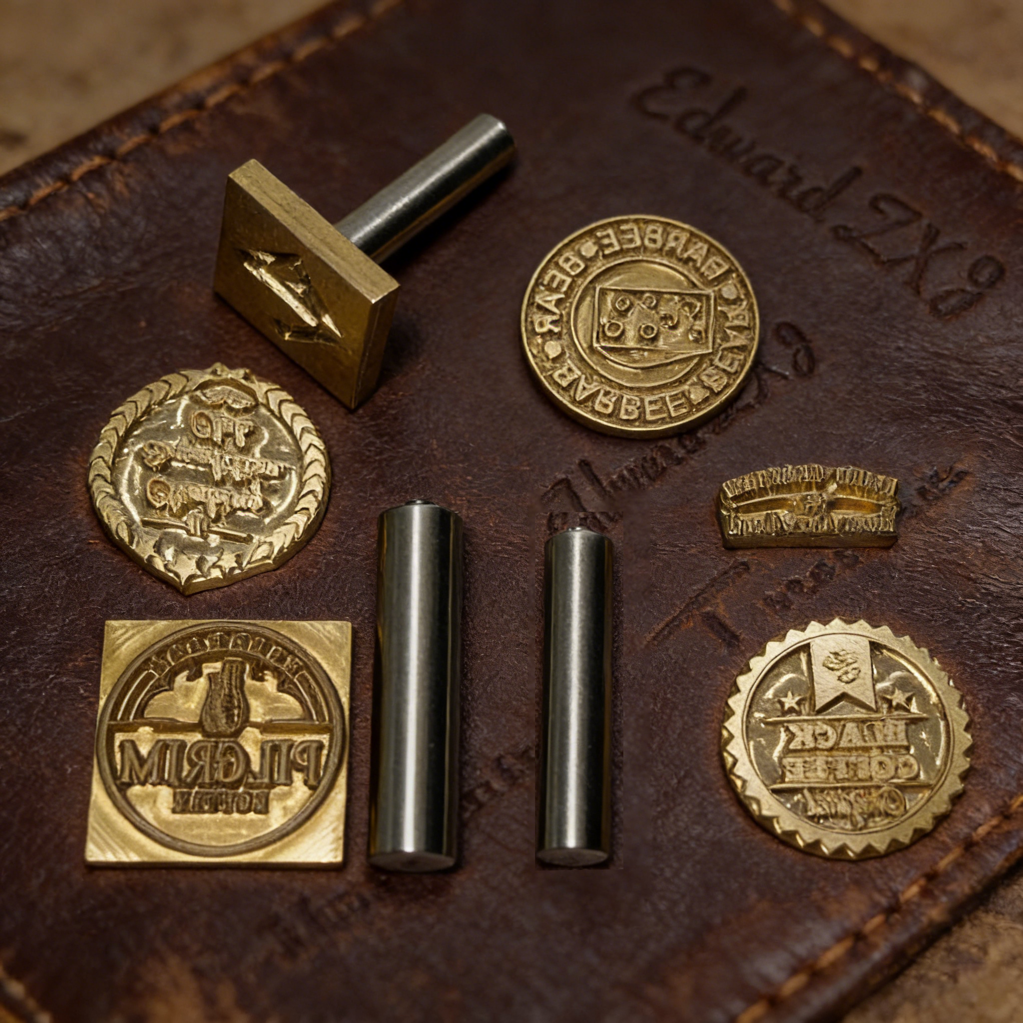 M8 Custom Branding Iron Stamp  - Woodworking Logo Design Free incelemesi ve fiyatı