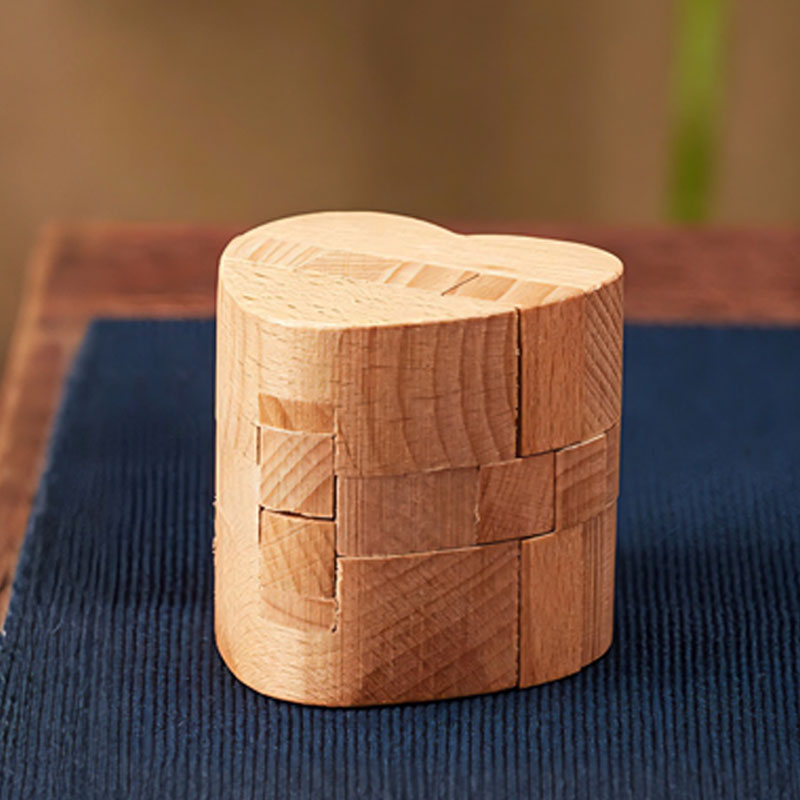 Luban Lock Heart Shaped Puzzle - Woodworking Hobby incelemesi ve fiyatı