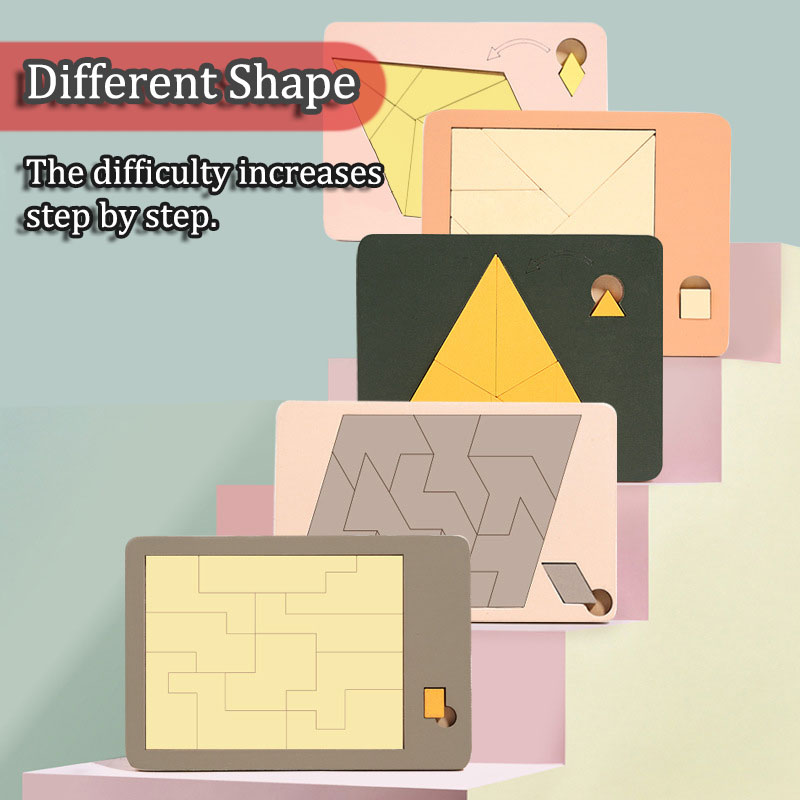 Wooden Geometric Puzzles Chall - Woodworking Hobby incelemesi ve fiyatı