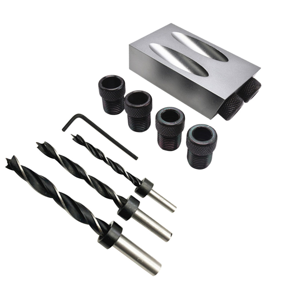 34pcs Oblique Hole Drill Set 1 - Woodworking Kit incelemesi ve fiyatı