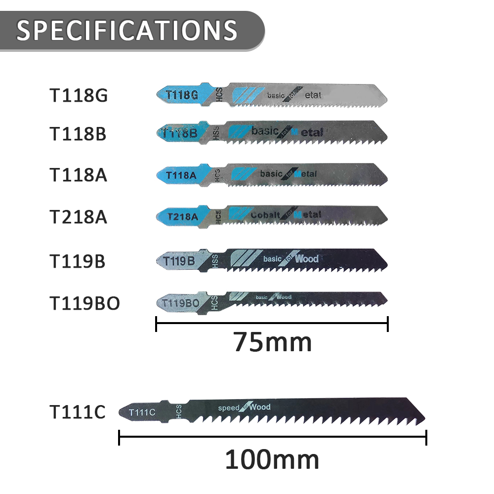 35-Piece Jigsaw Blade Set, Mix - Woodworking Equipment incelemesi ve fiyatı