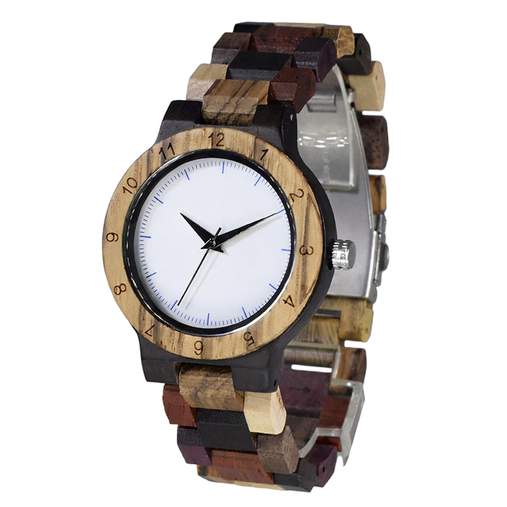 Mixed Tone Natural Wood Watch  - Woodworking Women incelemesi ve fiyatı