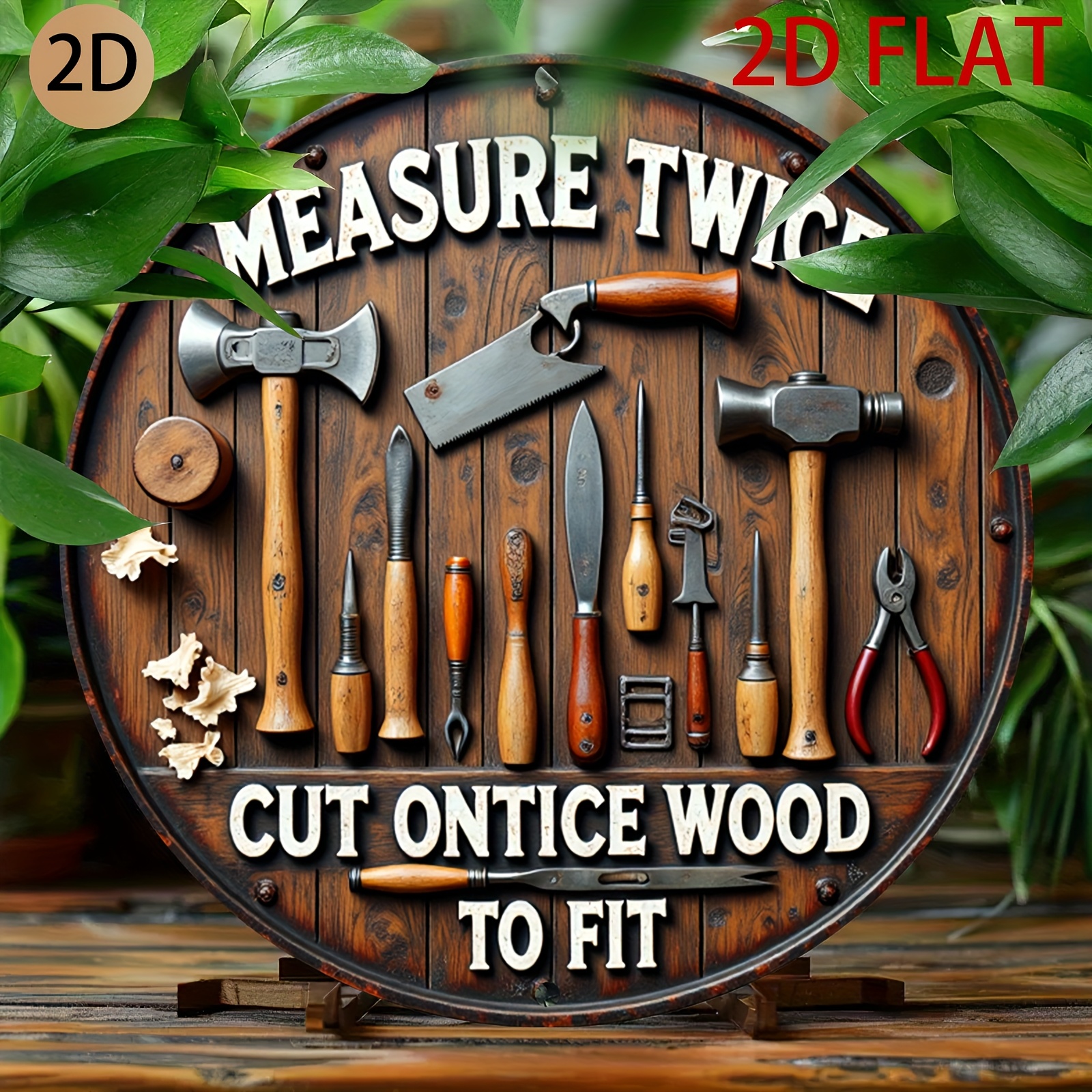 2D planar circular wooden tool - Woodworking Logo Design Free incelemesi ve fiyatı