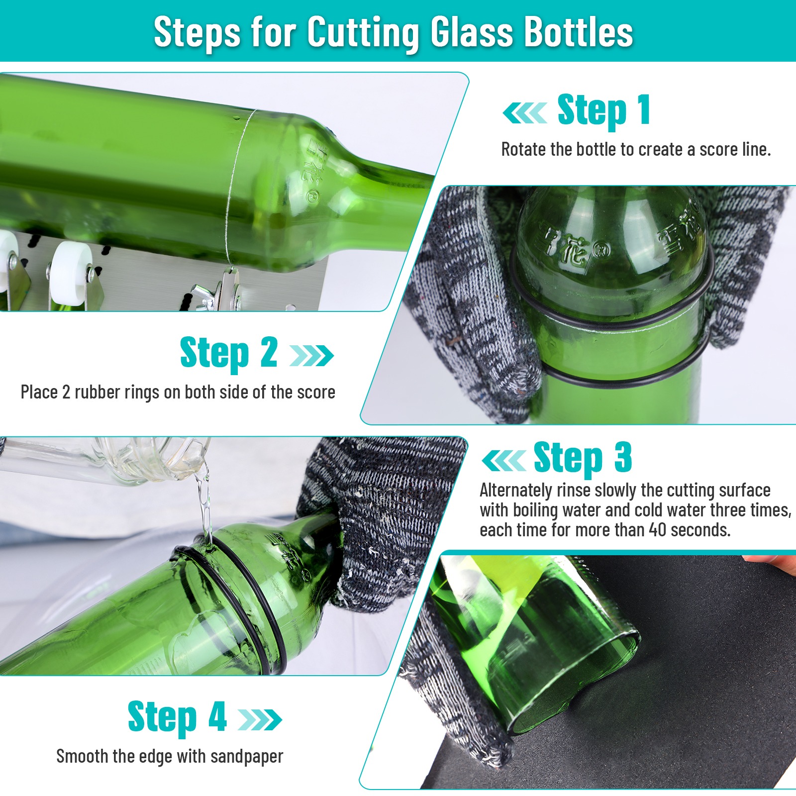 DIY Glass Bottle Cutter Adjust - Woodworking Manufacturing incelemesi ve fiyatı