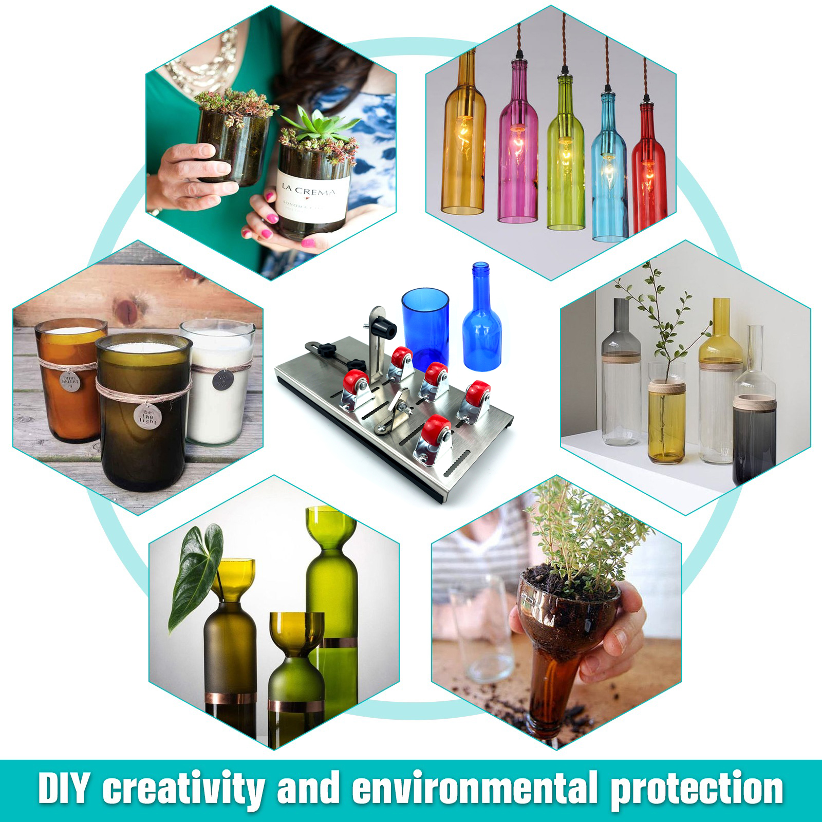 DIY Glass Bottle Cutter Adjust - Woodworking Manufacturing incelemesi ve fiyatı