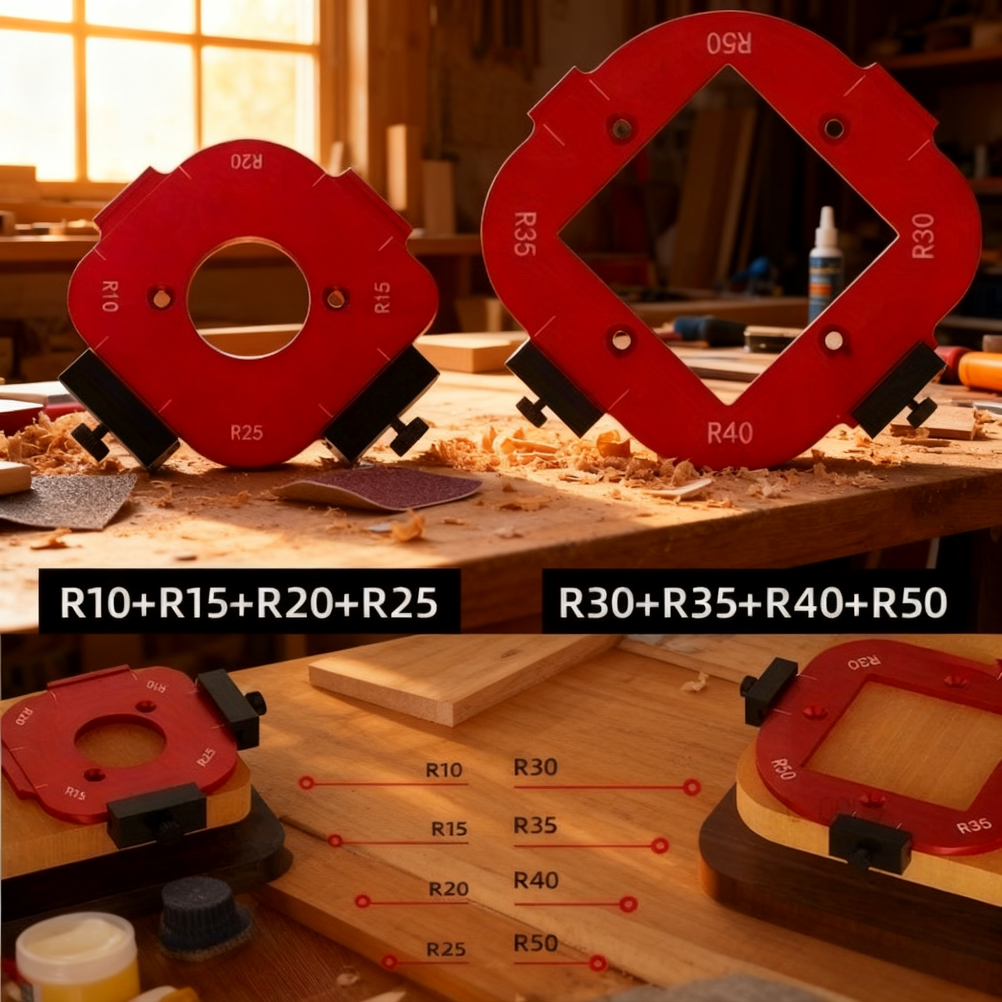 2pcs Woodworking Router Corner - Furniture And Woodworking incelemesi ve fiyatı